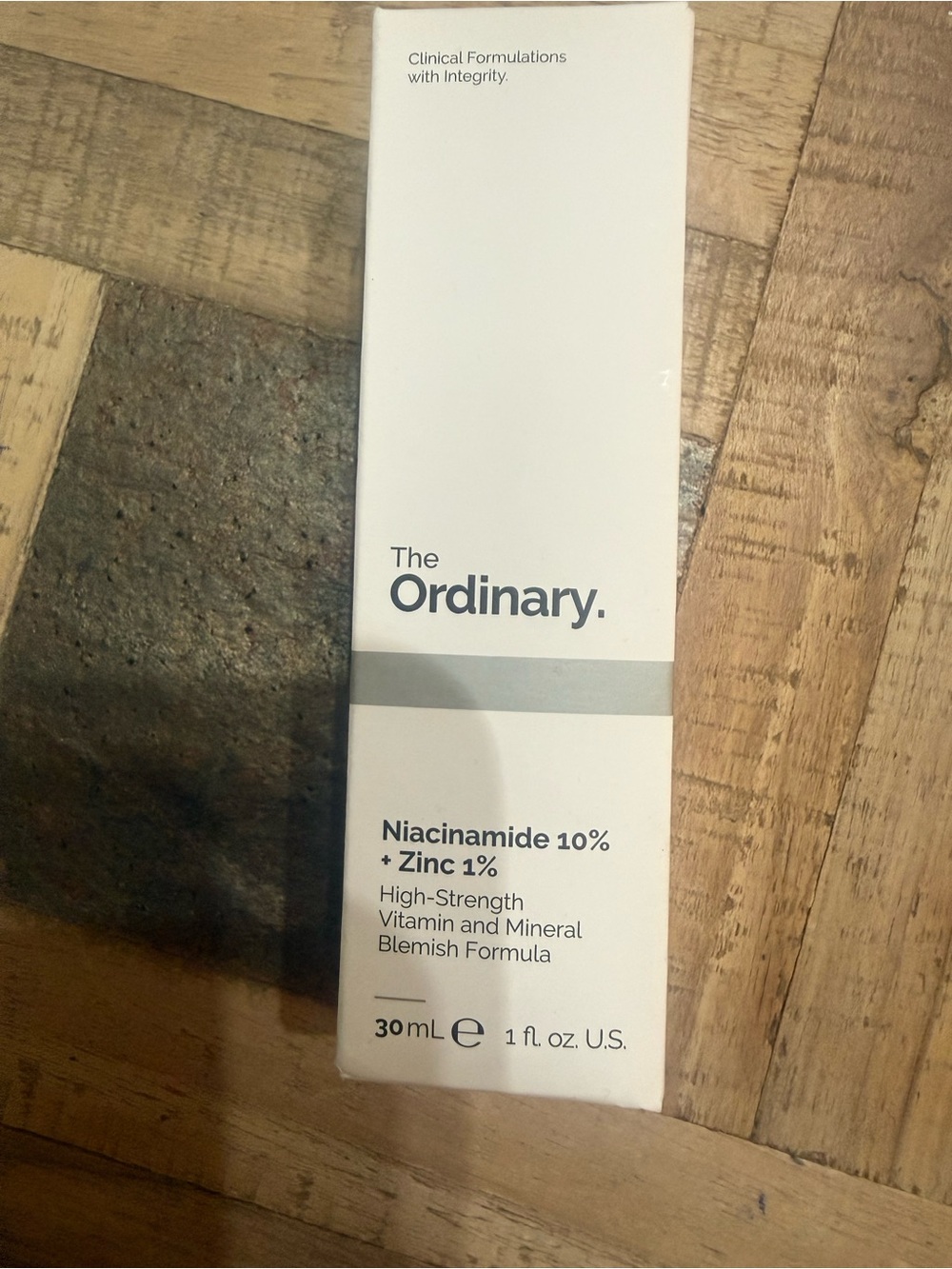 The Ordinary Niacinamide 10% + Zinc 1% (30ml) – Brand New In Box